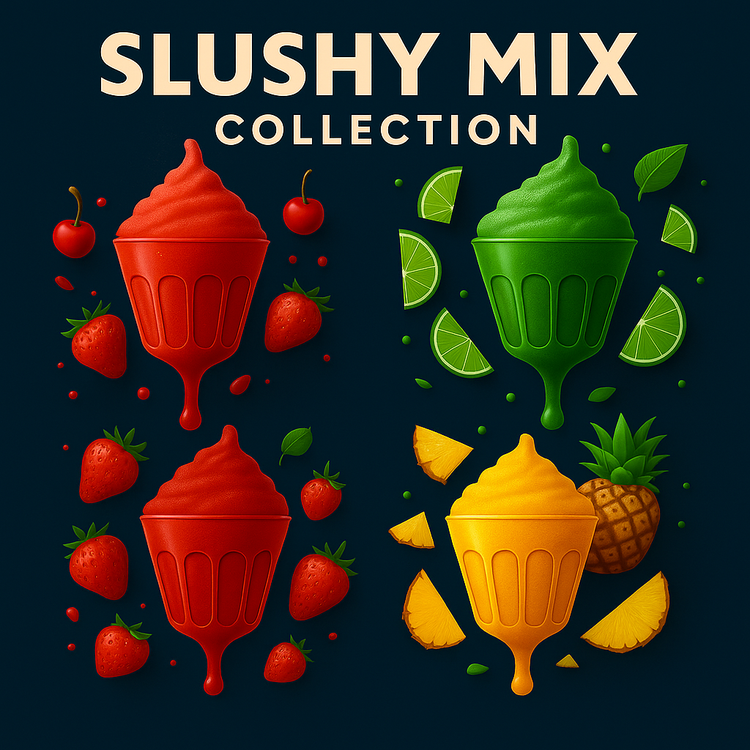 Slushy Mix Powders - Fruity & Frozen Drink Mixes
