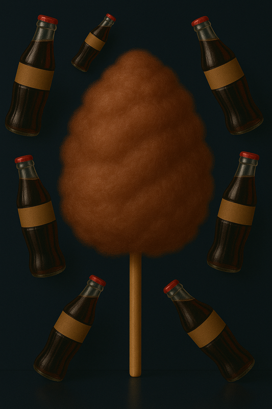 Cola Candy Floss Sugar 1.5Kg