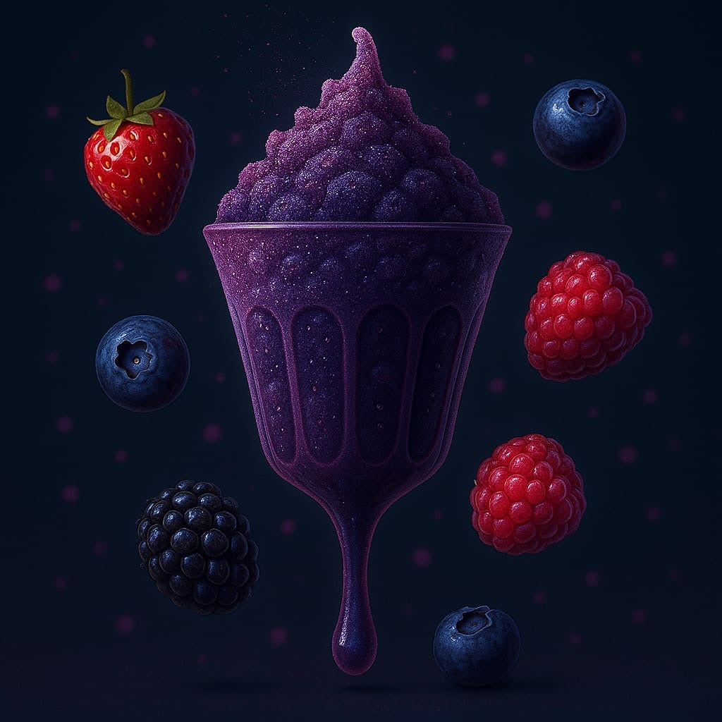 Mixed Berries Slushy Mix Powder -1.5Kg (Makes 11 Litres)