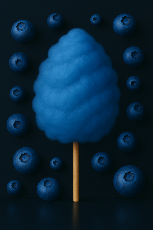 Blueberry Candy Floss Sugar 1.5Kg