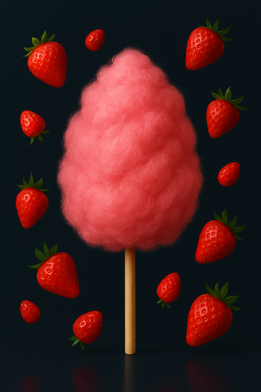 Sweet Strawberry Candy Floss Sugar 1.5Kg