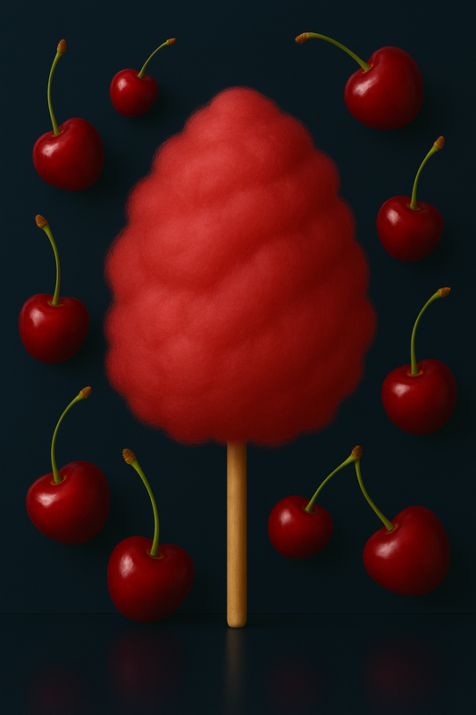 Cherry Candy Floss Sugar 1.5Kg