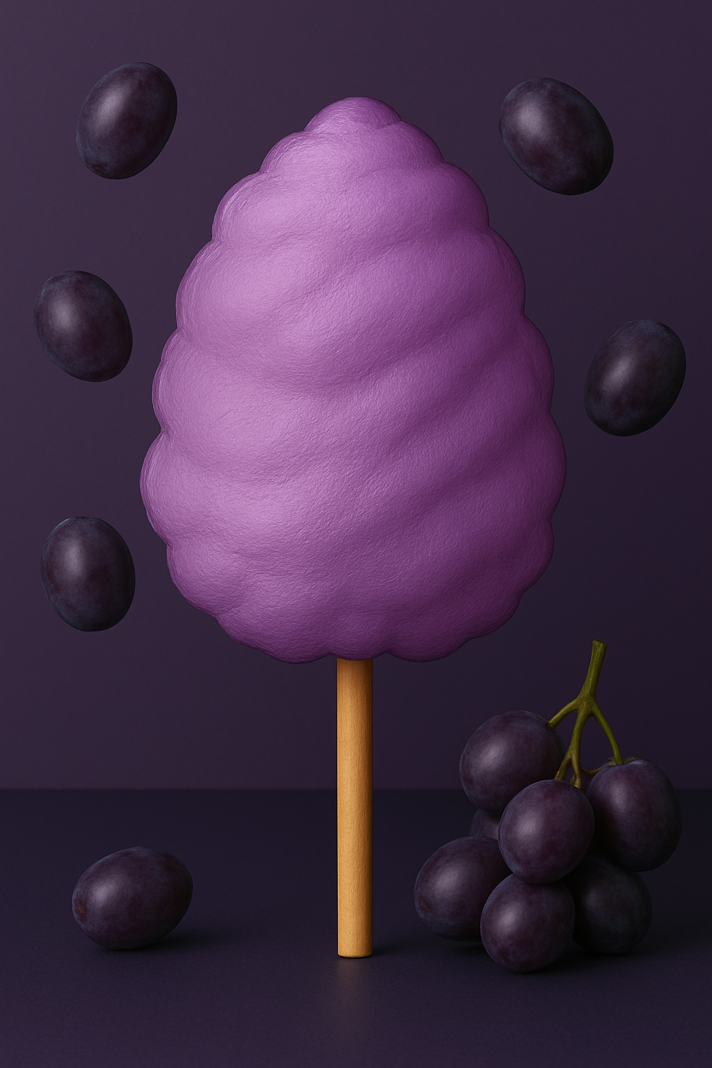 Grape Crush Candy Floss Sugar 1.5Kg